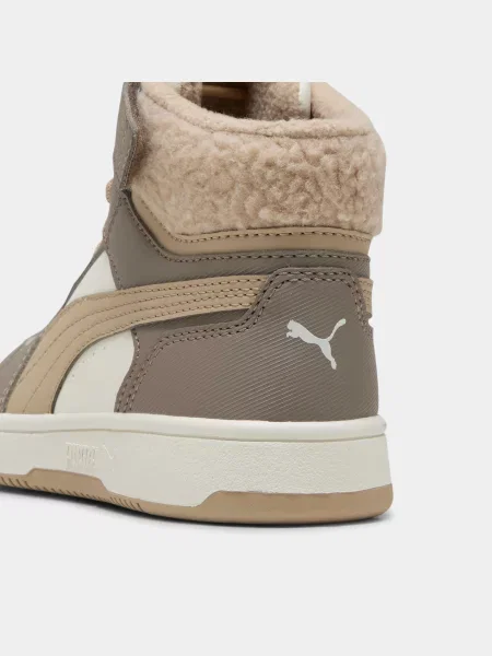 Детские кеды Puma бежевые