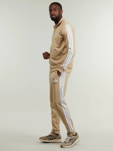Trening Adidas cu dungi bej