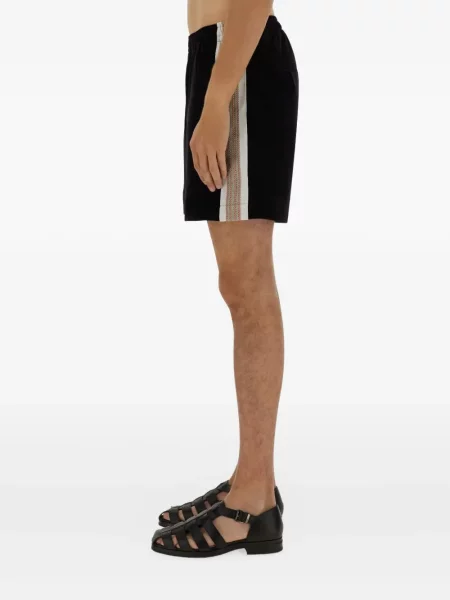 Pantaloni scurți Sasquatchfabrix cu dungi negru