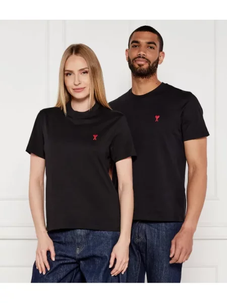 AMI Paris Tricou negru