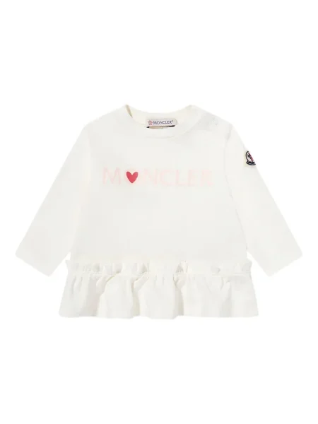 Spodnie dziecięce Moncler Enfant różowe