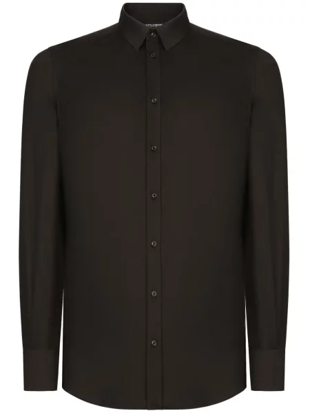 Cămașă Dolce & Gabbana lungă negru
