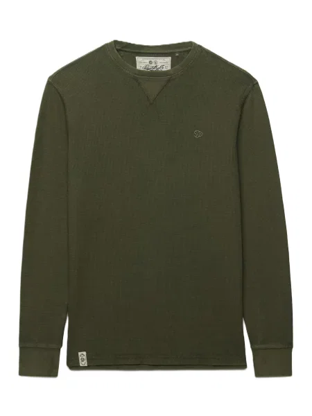 Superdry & Co Tričko Classic olivová