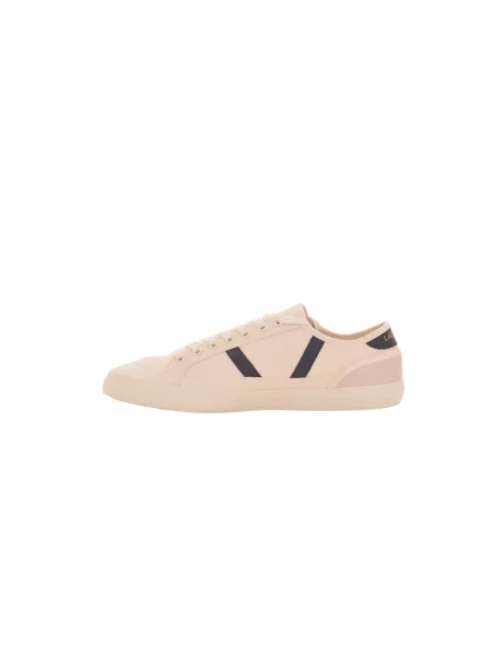 Sneakersy Lacoste skórzane białe