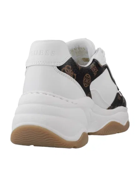 Sneakerși Guess alb