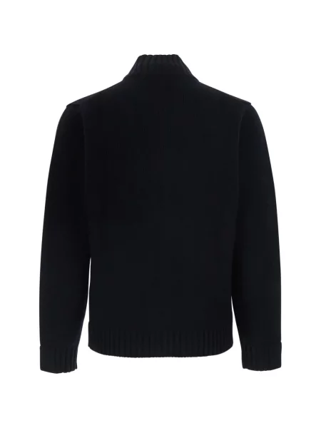 Cardigan Kangra de lână negru