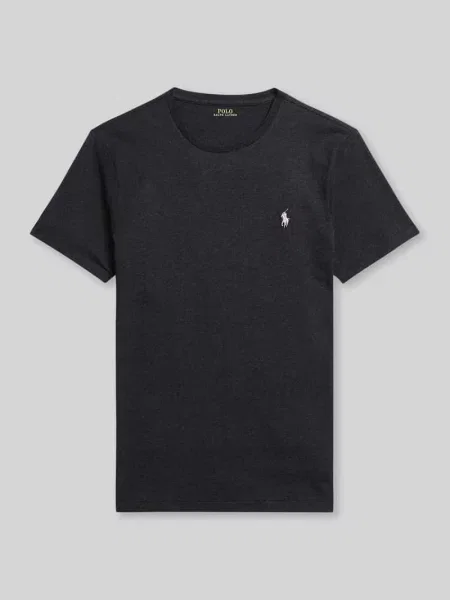 Polo Ralph Lauren T-shirt gładki czarny