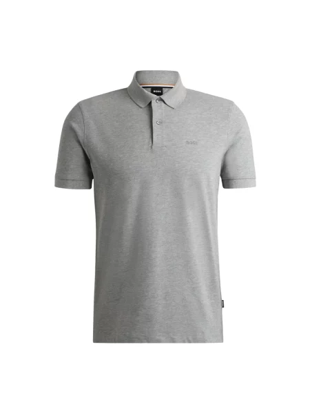 Koszulka polo Boss szara