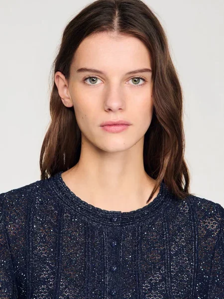 Кардиган Sandro синій