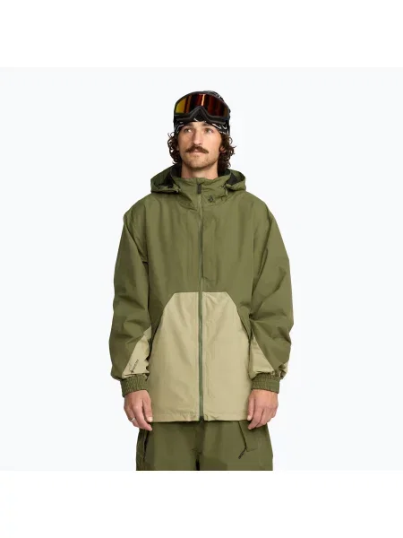 Geacă de snowboard pentru bărbați Volcom Longo GTX dark olive kaki