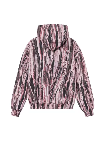 Bluza z kapturem Carlo Colucci różowa