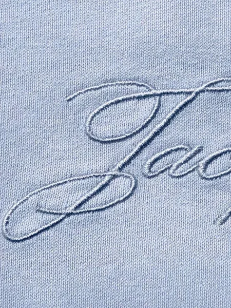 Μπλούζα Jacquemus με κέντημα κομμένο μπλε