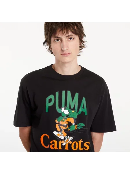 Тениска Puma PUMA X CARROTS Graphic Tee с принт черно