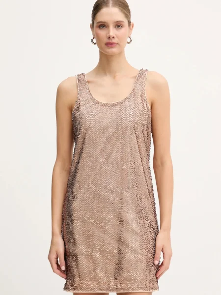 ARMANI EXCHANGE Rochie de cocktail auriu roz maro