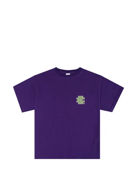 Tricou Eric Emanuel cu imagine violet