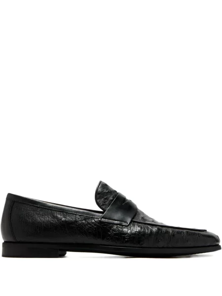 Pantofi loafer Magnanni din piele negru