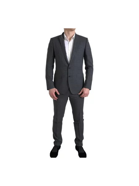 Garnitur Dolce And Gabbana elegancki szary