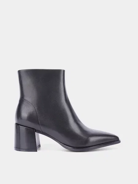 Шкіряні Ботильйони Attizzare чорний