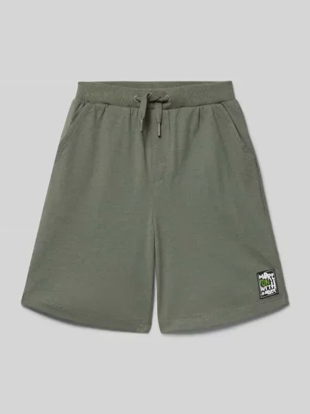 Szorty dresowe o kroju regular fit z mieszanka bawełny S.oliver Red Label
