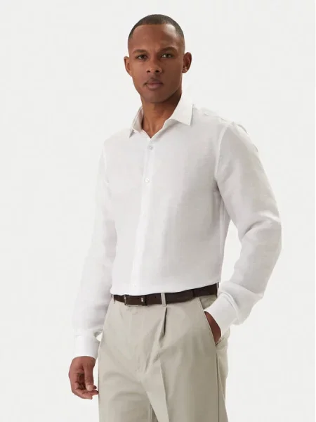Košeľa Calvin Klein Jeans biela
