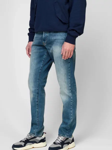 Завужені прямі джинси G-star Raw сині