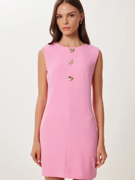 Happiness İstanbul Rochie deschis roz