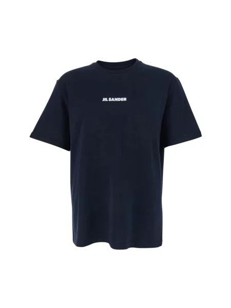 Koszulka Jil Sander niebieska