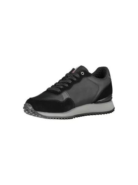 Sneakersy Napapijri skórzane czarne