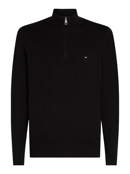 TOMMY HILFIGER Pulover negru