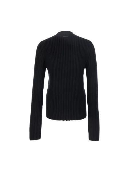 Sweter Dolce And Gabbana z logo czarny