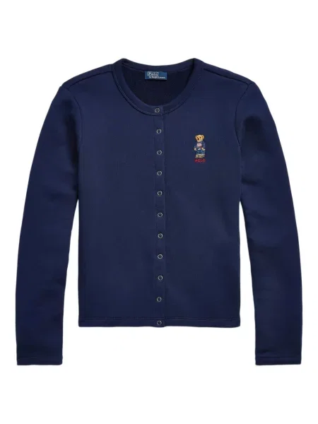 Tričko Polo Ralph Lauren s výšivkou s kapucí černé