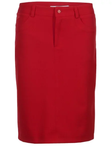 Спідниця міні LadyLike бавовна/поліестер червоний