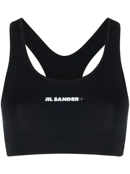 Sutien Jil Sander cu imagine negru