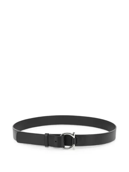Cu centură curea Ferragamo cu cataramă negru
