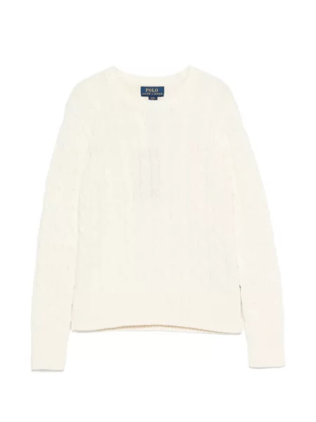 Sweter dziecięcy Polo Ralph Lauren biały