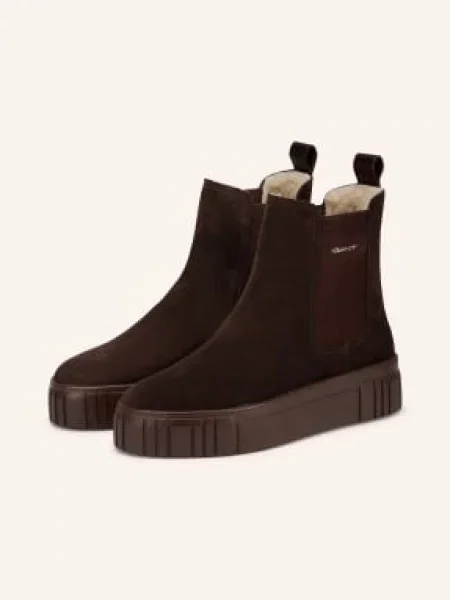 Chelsea boots Gant hnědé