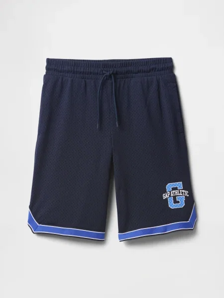 Gap Pantaloni scurți sport Bleumarin Baggy Fit albastru