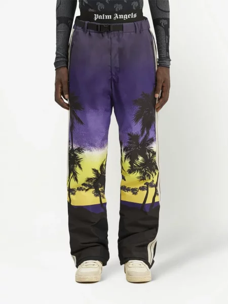 Τρέξιμο παντελόνι σκι Palm Angels μαύρο
