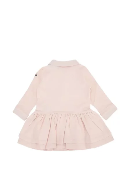 Sukienka mini dziecięca Moncler Enfant różowa