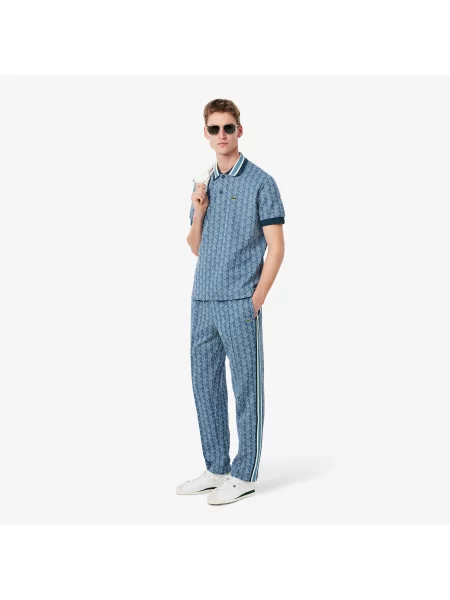 Спортивные штаны Lacoste голубые