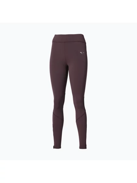 Běžecké legíny Mizuno Active Warmalite Long Tight raisin