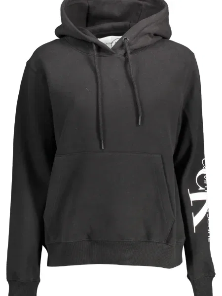 Bluza Calvin Klein z nadrukiem czarna