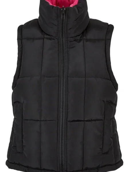 Urban Classics Vestă roz negru