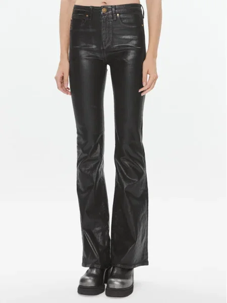 PINKO Blugi Flora Wide Leg negru