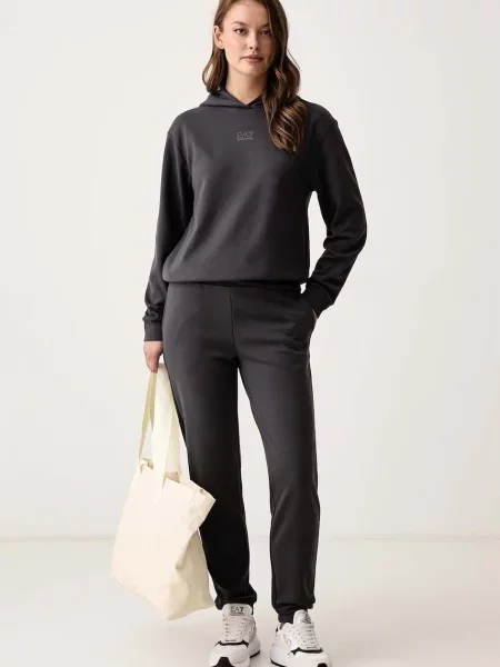 Emporio Armani tepláková súprava dámska sivá