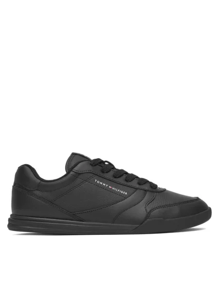 Sportcipők Tommy Hilfiger Lopro Cup Leather fekete