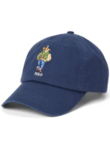 Portofel Polo Ralph Lauren din piele cu cataramă albastru
