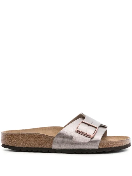 Кожени сандали Birkenstock златисто
