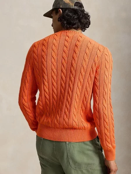Polo Ralph Lauren sveter pánsky oranžová