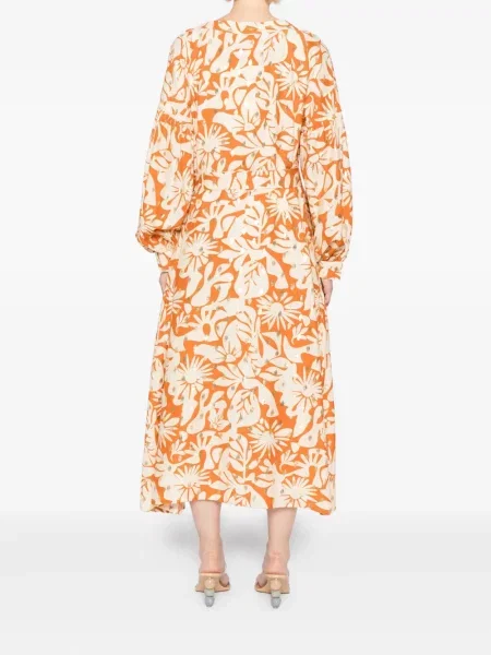 Rochie Bambah de costum portocaliu